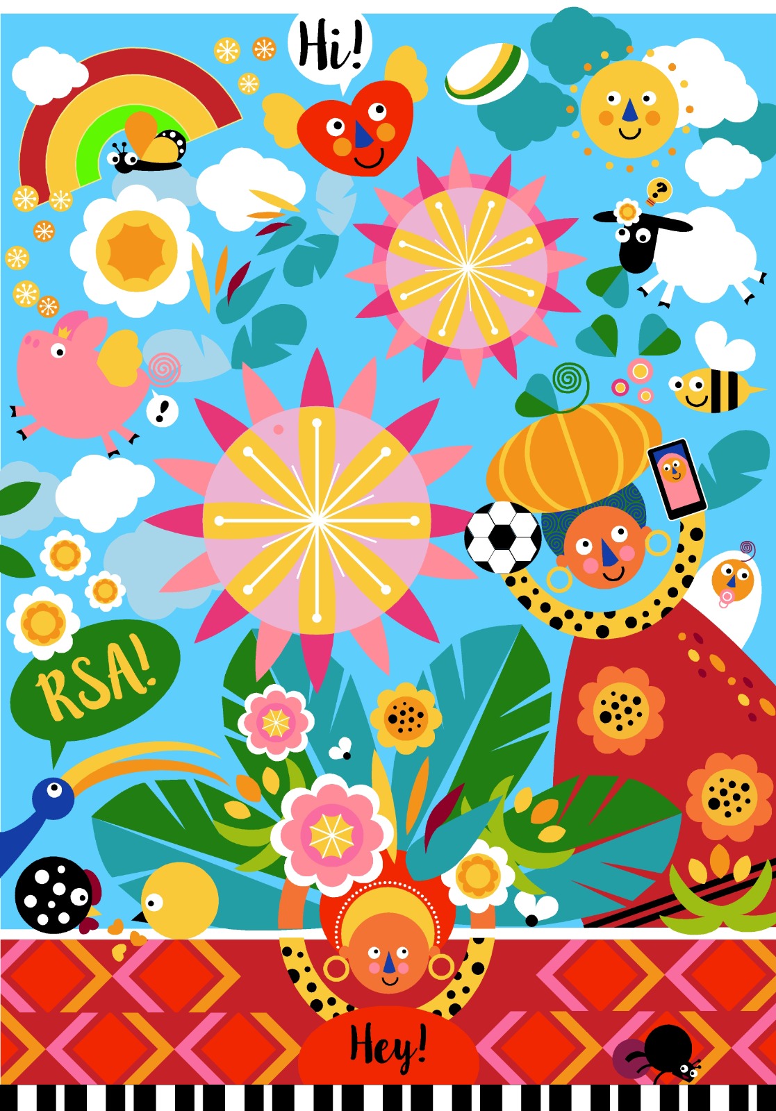 HEY RSA! A2 Poster – Stowe & so