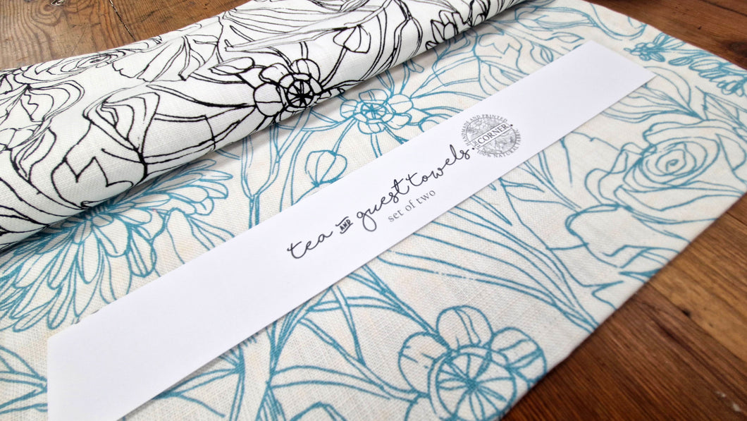 He Loves Me, Tea Towel set