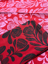 Load image into Gallery viewer, ABP Tea Towel Set. Red, Pink and Charcoal.
