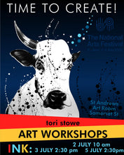Load image into Gallery viewer, INK WORKSHOP - NATIONAL ARTS FESTIVAL 2026 - 2 JULY 10AM
