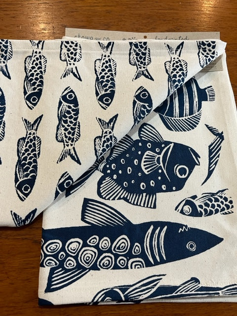 Stowe & So Tea Towel Set: Fishy Fish