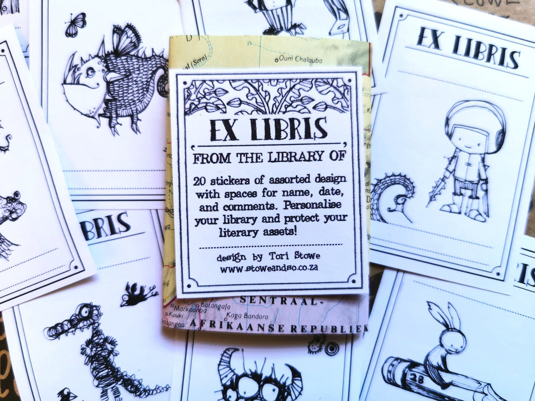Ex Libris Stickers / From the library of.