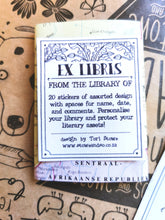 Load image into Gallery viewer, Ex Libris Stickers / From the library of.
