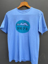 Load image into Gallery viewer, NOPE T-Shirt in Sky Blue.
